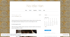 Desktop Screenshot of noidlehan.com